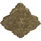 Ekena Millwork Ashford Ceiling Medallion, Hand-Painted Mississippi Mud Crackle, 42 3/4"W x 28 7/8"H x 1"P CM42X28ASMMC - alternate 2